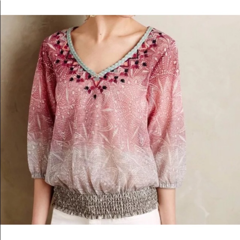 Anthropologie Akemi + Kin Boho Music Festival Top